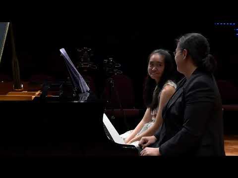 Johannes Brahms - Hungarian dance (Allegro molto) No 1 in G minor for piano four hands, from WoO 1