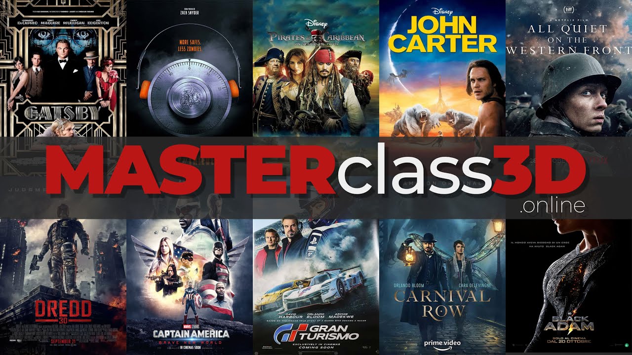 MASTERCLASS 3d OPENINGS!