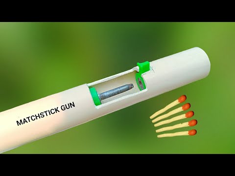 How To Make Matchstick-Gun | Using PVC Pipe | Diwali Special