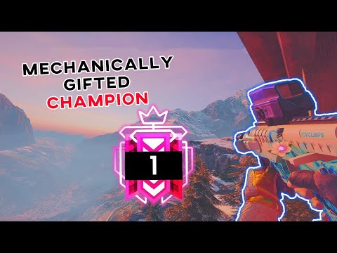 The Mechanically Gifted CHAMPION Ranked Highlights - Rainbow Six Siege