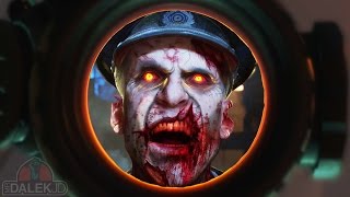 Black Ops 3 "SHADOWS OF EVIL" ZOMBIES - EASTER EGG JUMP SCARE! ZOMBIE RICHTOFEN!