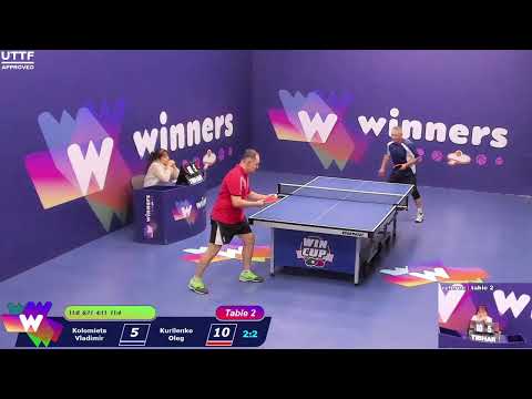 WINners CUP table 2  14.01  Kolomiets Vladimir - Kurilenko Oleg 16:30