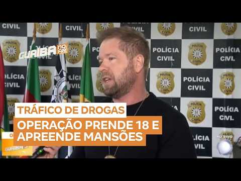 Operação prende 18 pessoas por tráfico de drogas e lavagem de dinheiro