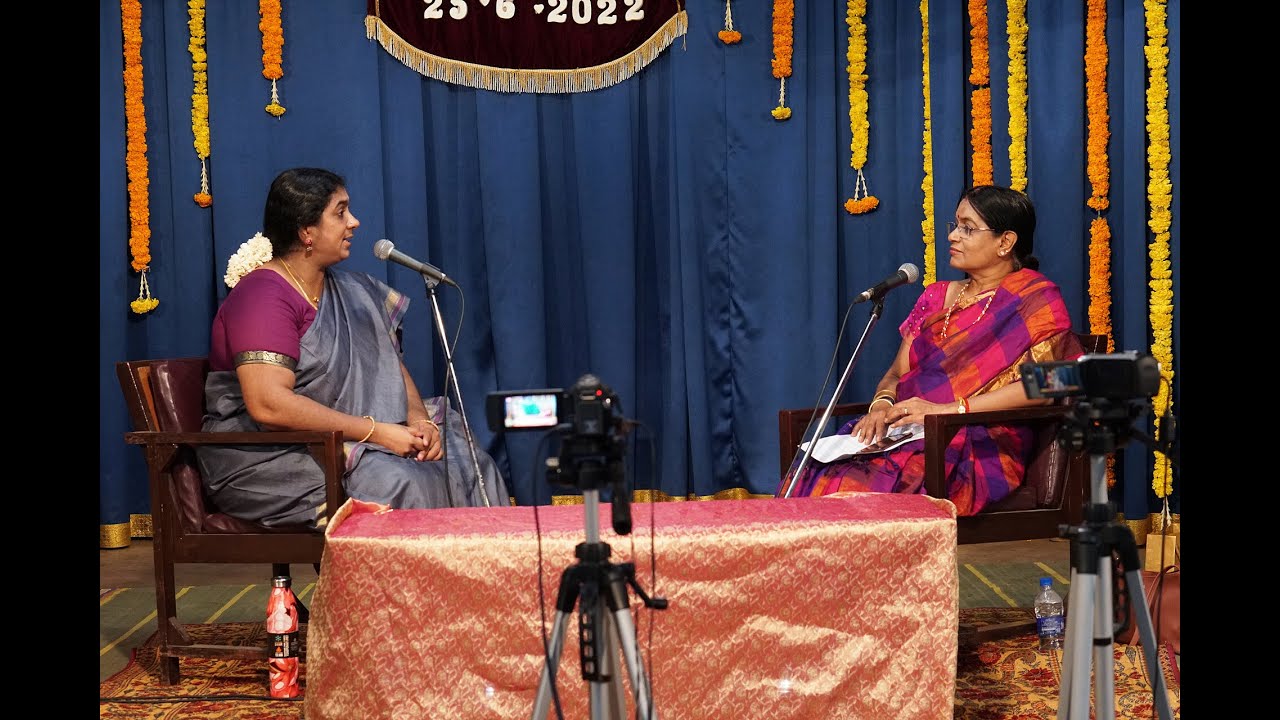 "Music talks" -  Dr. Sumithra Vasudev in conversation with Dr. Varalakshmi Anandkumar - Naada Inbam.