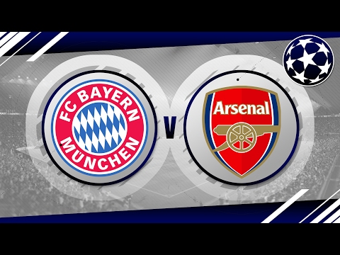 MATCH DAY LIVE 2016/17 - Bayern Munich v Arsenal // CL Rnd of 16, 1st Leg
