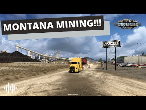 MONTANA DLC - MINING INDUSTRY!!! | American Truck Simulator (ATS) Montana DLC | Prime News