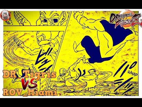 DBFZ DrTigris vs ROV_Miami - (Jiren, GokuSSB, GokuUI) vs (MajinBuu, Janemba, Roshi)