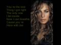 Leona Lewis - I will be lyrics 