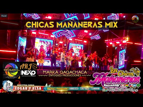 Chicas Mañaneras - DE EUSEBIO CHATO GRADOS En vivo 2025  EDGAR Y ELSA - Marka Qaqachaka 2025