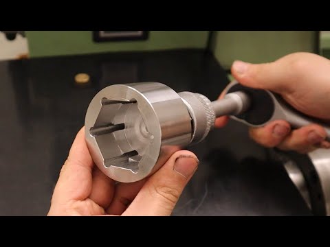 Tornitura E Fresatura Chiave A Bussola Da 42mm - Dedicato Alle Donne [ Manual Machining ]