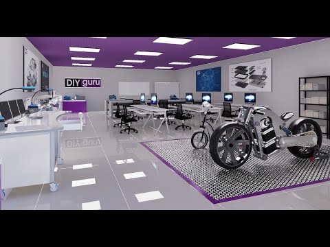 EV service and repair workshop โ live training session
