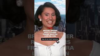 British singer RAYE covers Frank Sinatra live on CNN