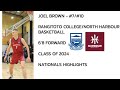 Joel Brown - NZSS Nationals Highlights - Class of 2024 - 6’8 Forward