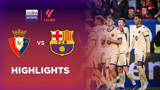 Download lagu Osasuna 1-2 Barcelona | LaLiga 25/26 Match Highlights mp3 Download lagu Osasuna 1-2 Barcelona | LaLiga 25/26 Match Highlights mp3