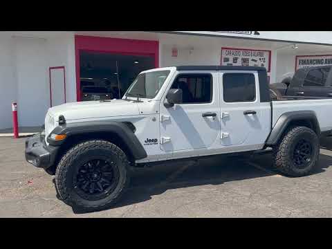 2023 Jeep Gladiator on 35" Nitto Tires and 20" Fuel Wheels