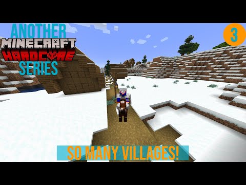 Minecraft Hardcore: Raiding COUNTLESS Villages