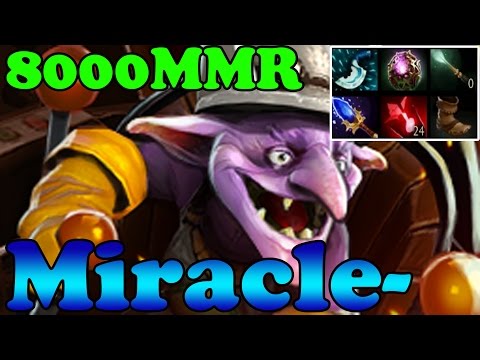 Dota 2 - Miracle- 8000MMR Plays Timbersaw vol 5 - Gameplay