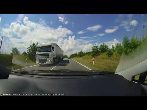 Lithuanian dash cam. He challenged me on overtake attempt