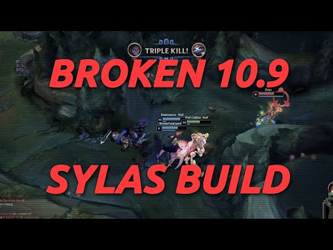 BROKEN 10.9 SYLAS BUILD - FULL GAMEPLAY (ft. AnyoneAnything)