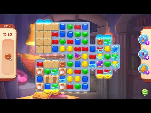 Homescapes level 1442 - 17 Moves - No Boosters #Bubunka