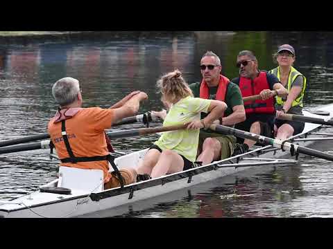 Lea Rowing Outside and on the water
