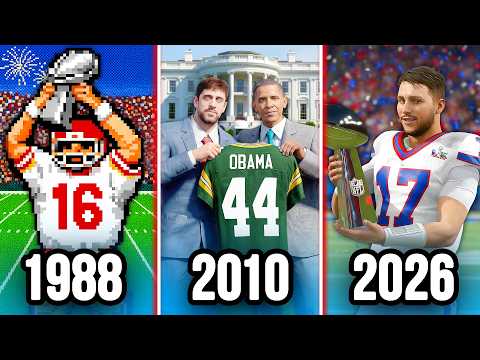 Winning The Super Bowl in EVERY Madden! (1988-2026)