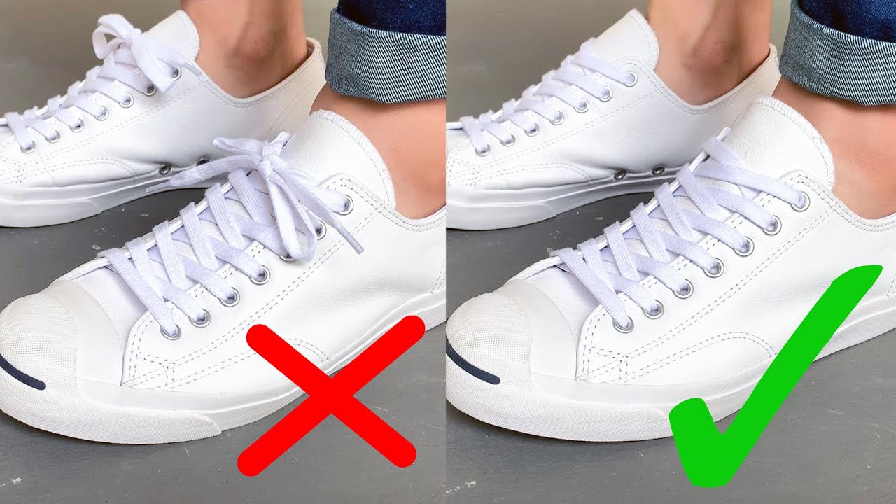 HIDE Your Laces Like A Pro | Super Clean Look