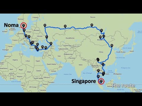 Singapore to Denmark overland solo | 26,000km, 18 countries, 3 months | All roads lead to Noma