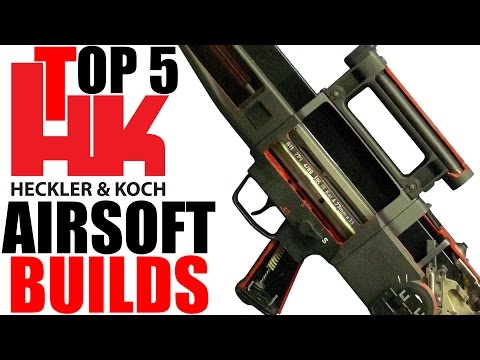 Top 5 H&K Airsoft Builds - Most Expensive Airsoft Gun?!