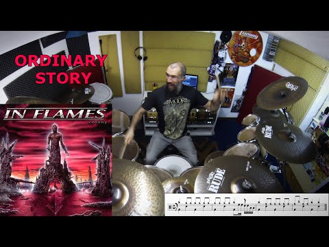 In Flames - Ordinary Story - DANIEL SVENSSON Drum Cover by EDO SALA