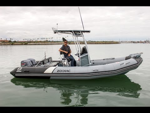 Zodiac Pro Open 650 w/ Twin 70 HP Yamaha 4-Stroke - One Wake