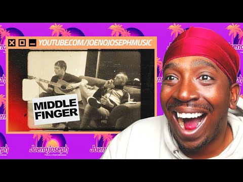 American Reacts To The Sleeping Giants - Middle Finger (Official Lyric Video)