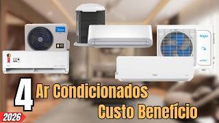 TOP 4 AR CONDICIONADOS 220V Em 2026 | ECONÔMICOS e BARATOS