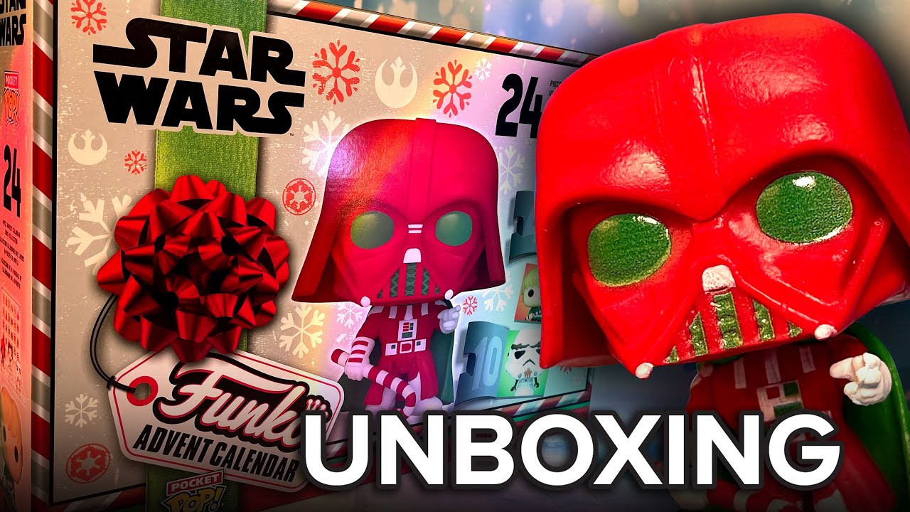 Watch video Star Wars Funko Advent Calendar Pocket Pop | 24 Days Of Christmas Vinyl Figures (#asmr No Talking) Now Star Wars Funko Advent Calendar Pocket Pop | 24 Days Of Christmas Vinyl Figures (#asmr No Talking)