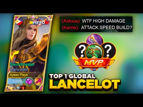 NEW DAMAGE HACK ITEM FOR LANCELOT | SPEED DAMAGE BUILD AND EMBLEM | LANCELOT MLBB