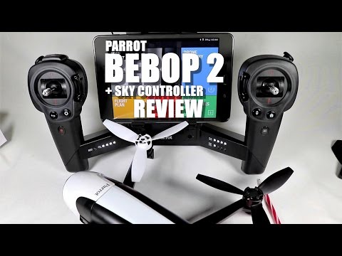 PARROT BEBOP 2 Review (SKYCONTROLLER Edition + BACK PACK!) - Part 1 - [UnBox, Inspection & Setup]