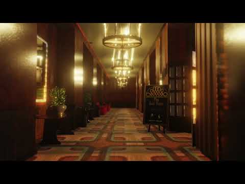 Midnight, The Stars and You but you're in the Gold Room at the Overlook Hotel