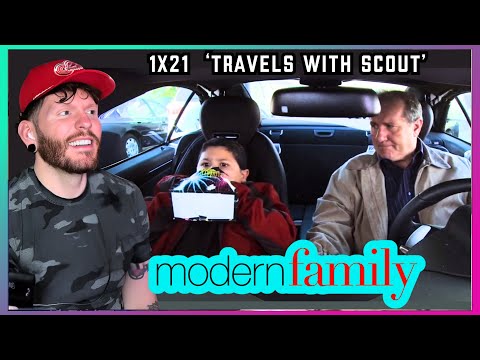 First time watching MODERN FAMILY 1x21 'Travels with Scout' REACTION