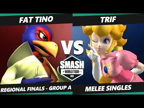 SWT EU RF Group A - Fat Tino (Falco) Vs. Trif (Peach) SSBM Melee Tournament