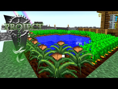 Minecraft Mods Project Ozone - EARTH SEEDS [E07] (Modded HQM Sky Block)