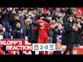 Klopp's Reaction: Mentality Monsters, staff praise & Gini | Liverpool vs Crystal Palace