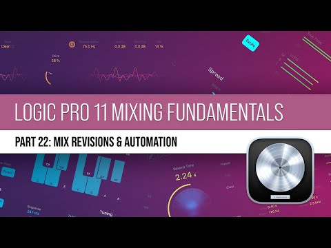 Logic Pro 11 Mixing | #22 Mix Revisions & Automation