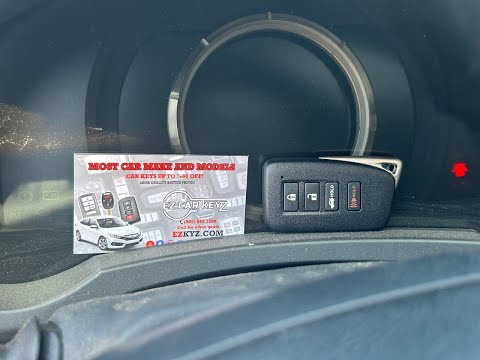 Ventura's Trusted Locksmith | 2018 Lexus ES350 Key Replacement