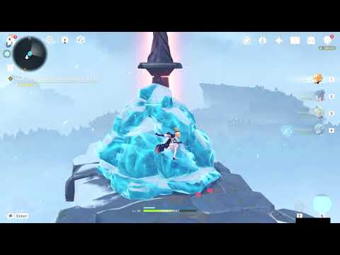 how to activate dragonspine statue of the seven | genshin impact