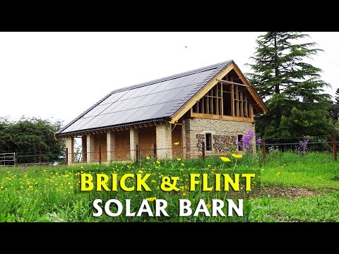 Brick and Flint Solar Barn. Video Diary.