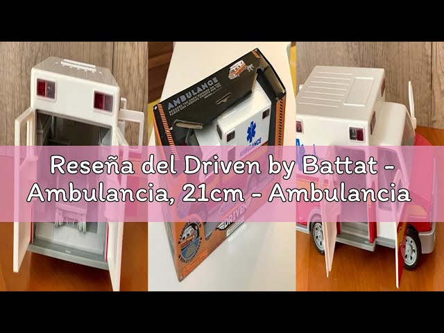 Vídeo relacionado con Driven by Battat - Ambulancia, 21cm - Ambulancia de Juguete - Camión De Juguete con Luces Y Sonido - Camiones de Rescate y Juguetes para niños - Piezas móviles - 3 años +