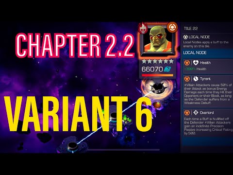Variant 6 Chapter 2.2 Completion | Marvel Contest Of Champions