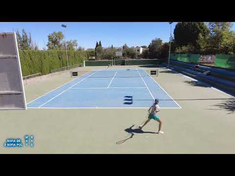 28.08.2023   TENIS EUROPE TOUR SUB 12 CAT 1 GRANADA HIGHLIGHTS. SOFIA ES VS SOFIA POL