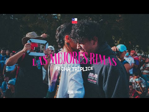 MEJORES RIMAS 🔥 | tríplice 2022 DEM Chile highlights