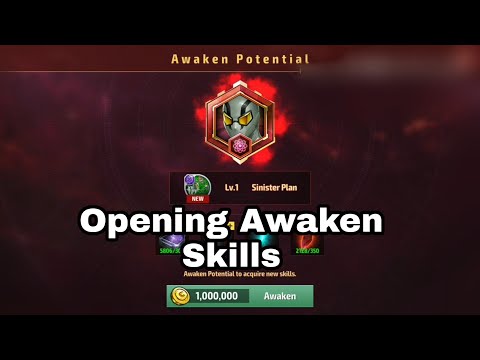 Doctor Octopus opening Awaken Skill with Hydra Uniform Gameplay - Marvel Future Fight